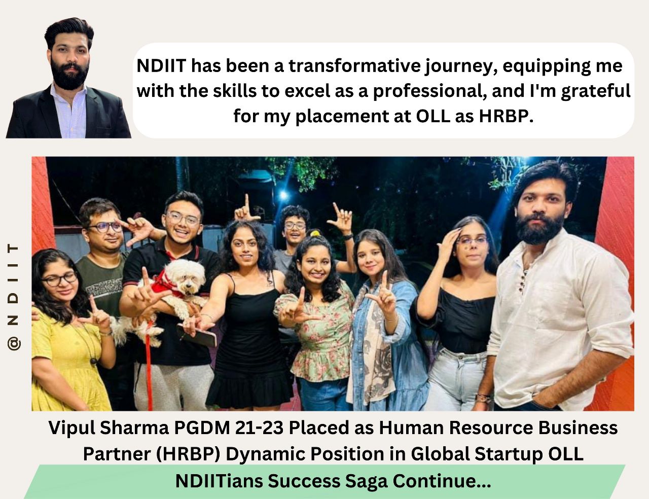 Vipul sharma testimonial_